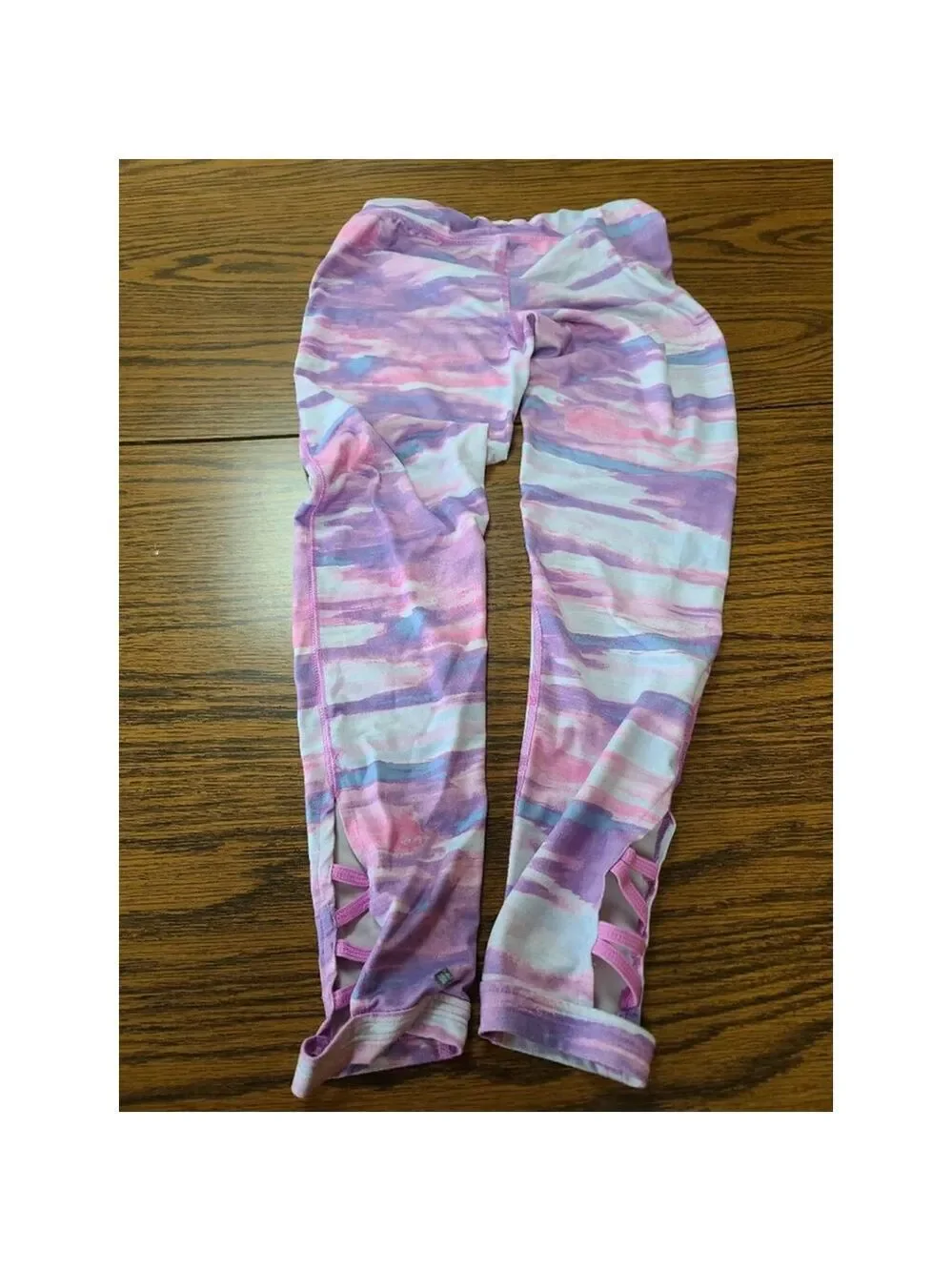 Activewear Outfit Girls 14: Purple Pink Top & Leggings